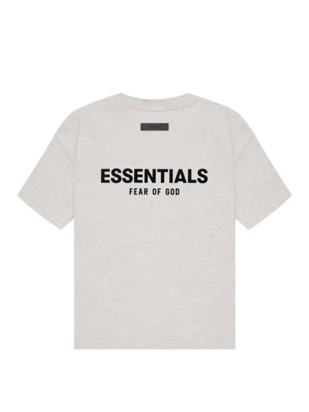 Essentials Tee - Light Oatmeal - Picture 2 of 4